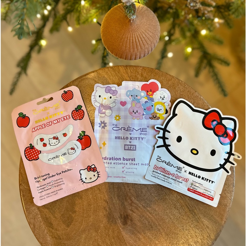 Hello Kitty Crème mask 3 pack